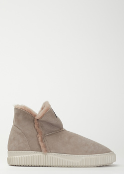 Зимние замшевые ботинки Voile Blanche Land с толстой подошвой, фото